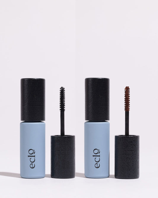 Duo Mascaras Soin 001 Noir profond et 002 Marron chaud