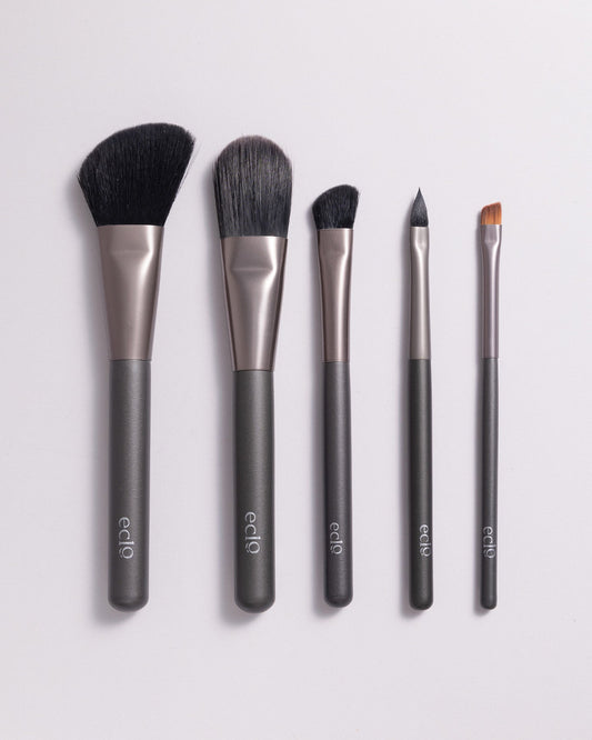 Kit de 5 Pinceaux maquillage éco-responsables