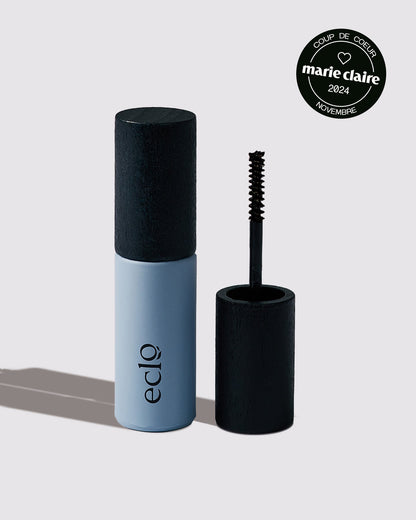 Duo Mascara Soin et Crayon Yeux : Regard Noir Profond