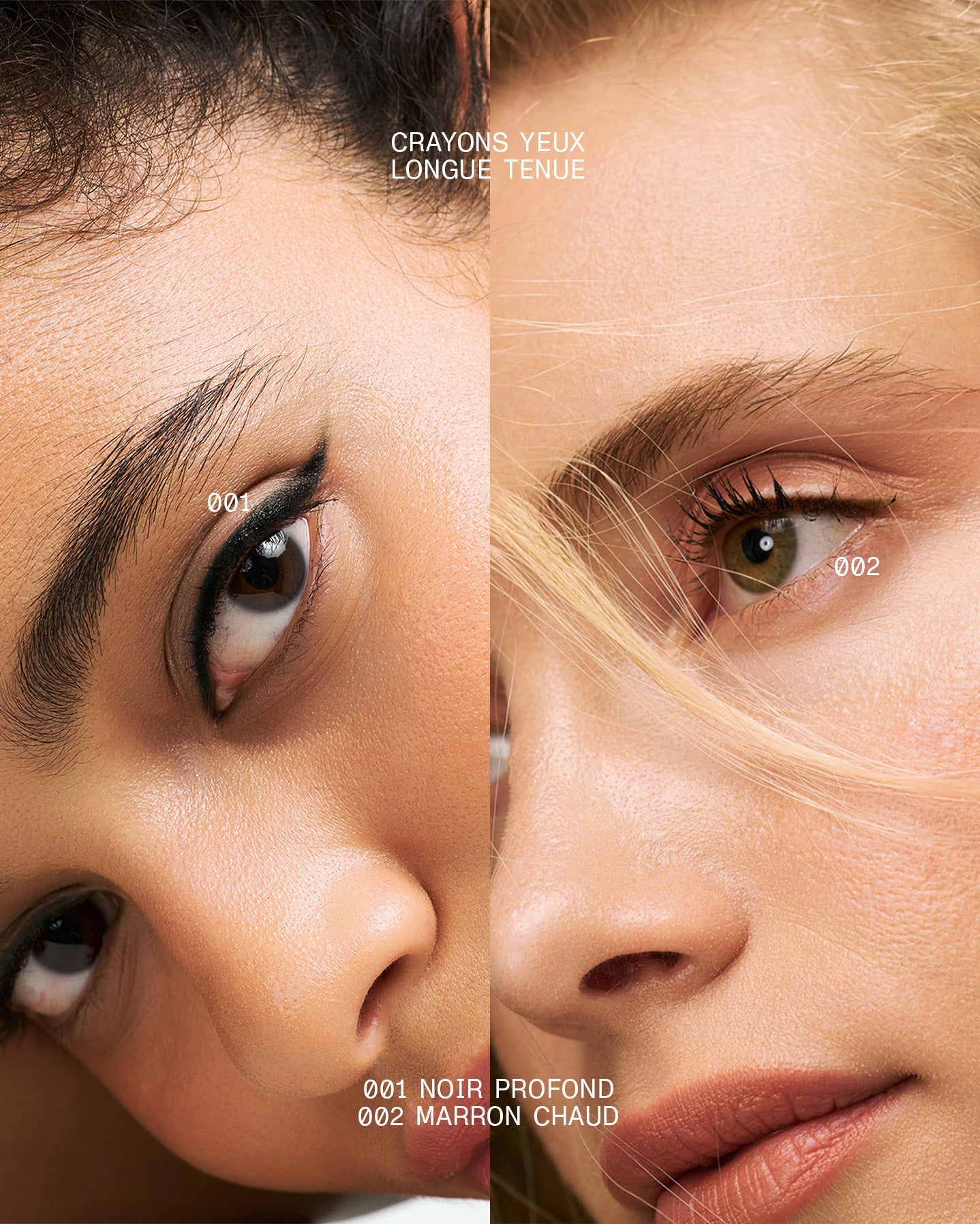 Duo Crayons Yeux Noir profond et Marron chaud